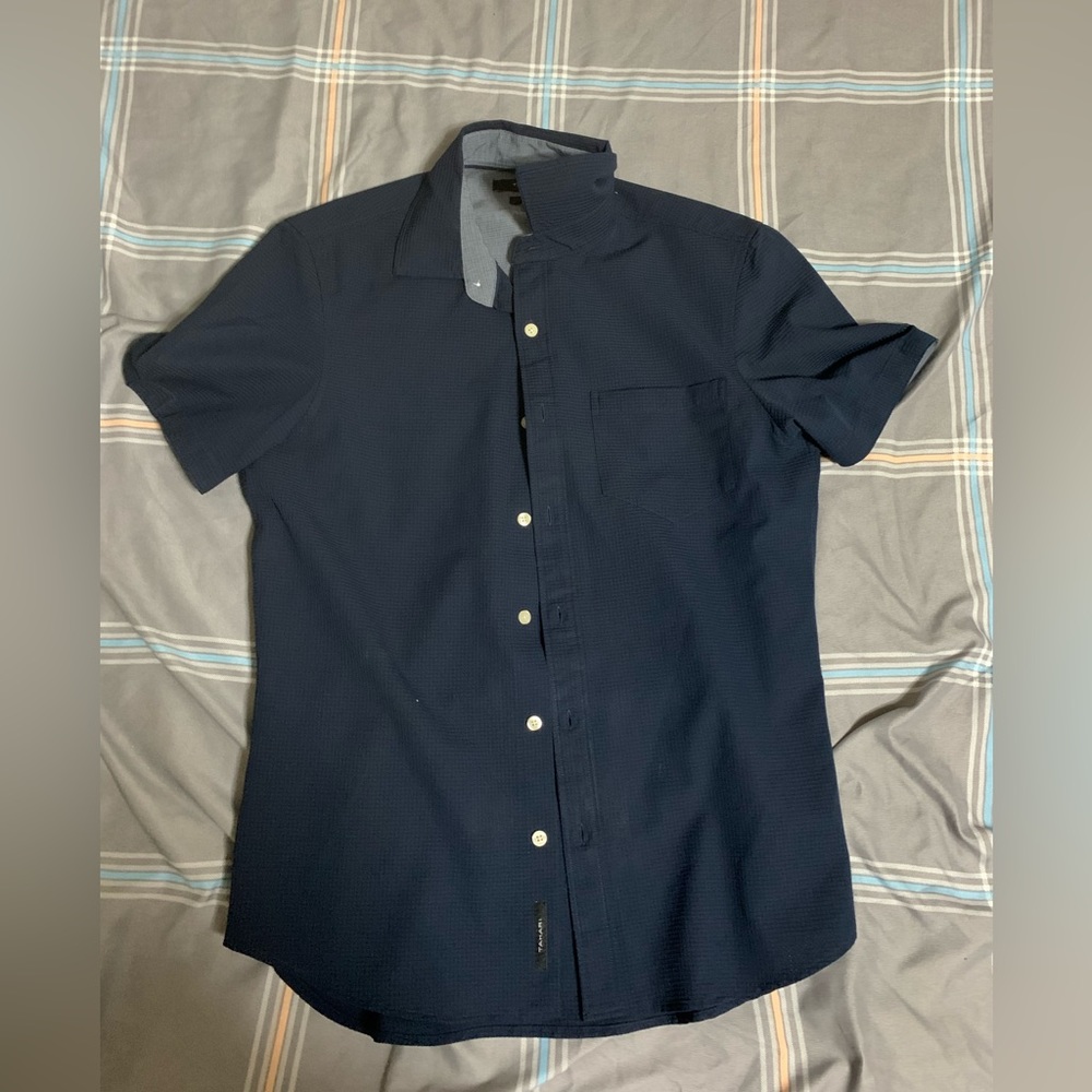 tahari men button up shirt